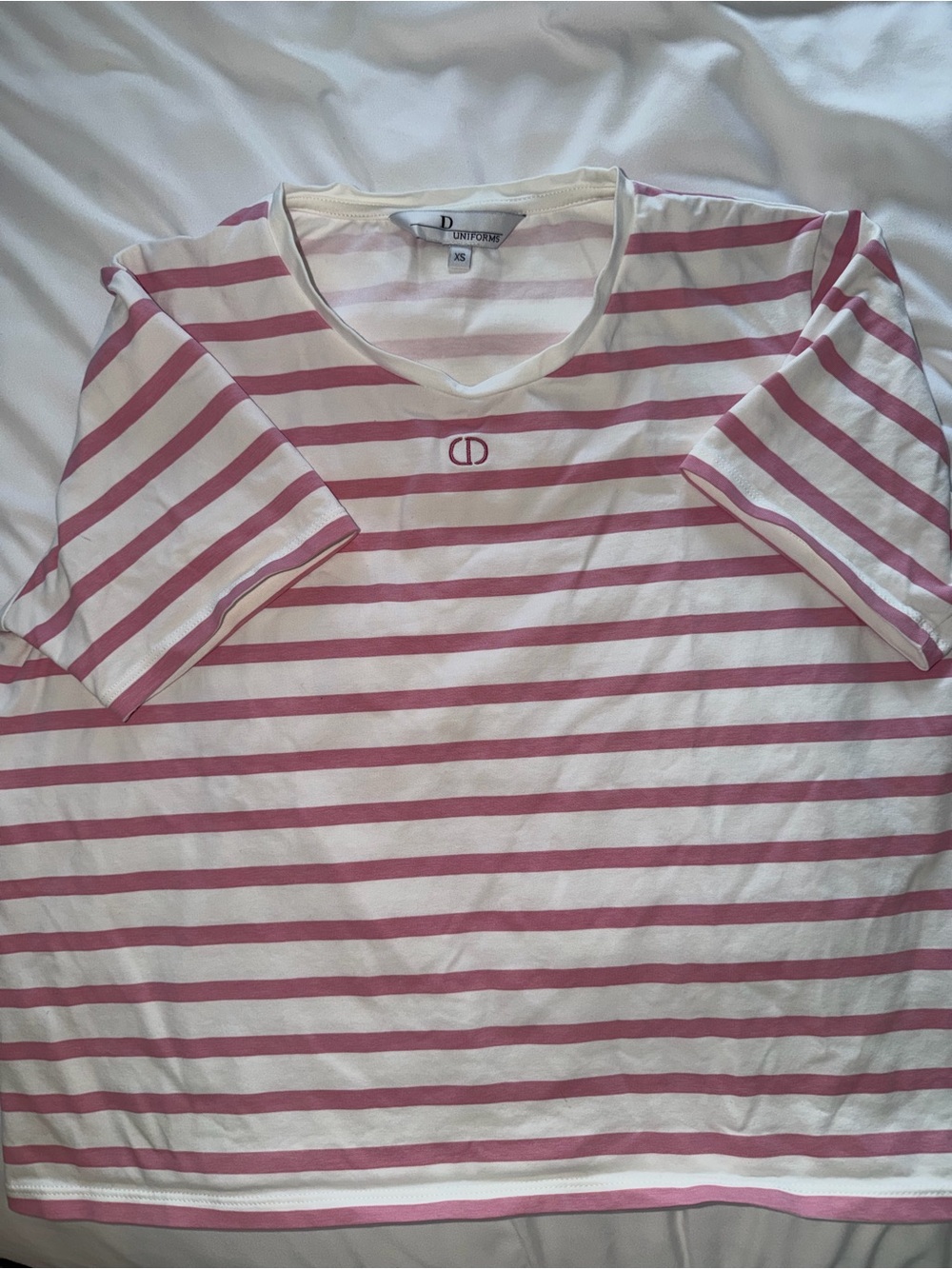 Dior Stripped T shirt
